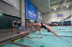 Swimming vs USCGA  Wheaton College Swimming & Diving vs US Coast Guard Academy. - Photo By: KEITH NORDSTROM : Wheaton, Swimming, Diving